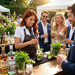 Make-Your-Own Cocktail Station