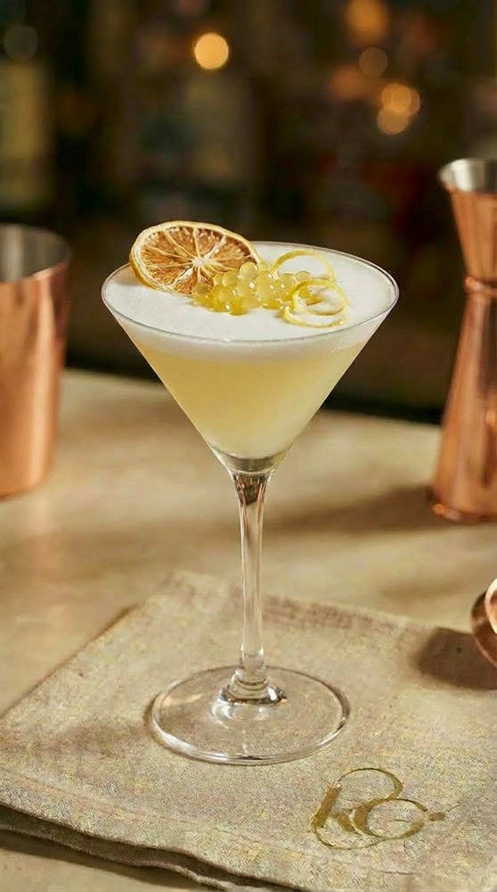 Limoncello Martini cocktail