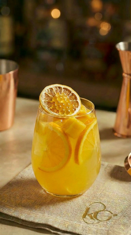 Mango Sangria cocktail